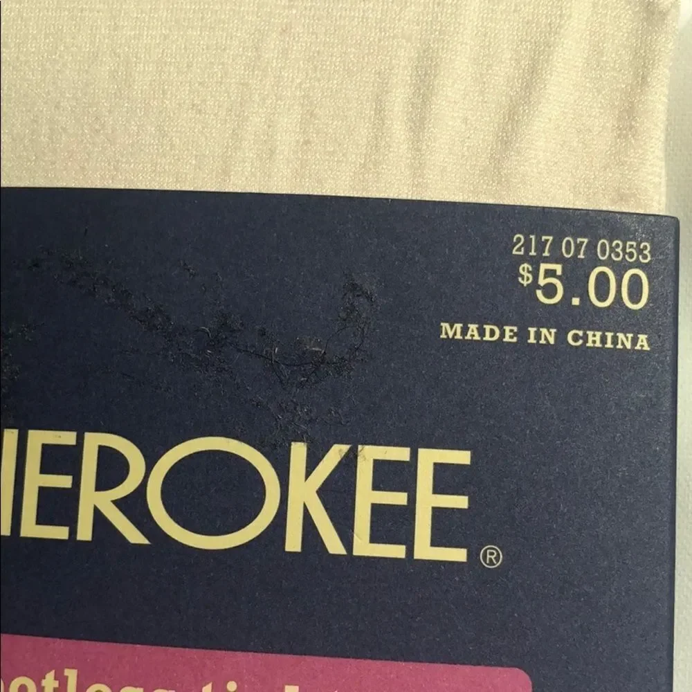 🍭6/$30 NWT Cherokee pale pink footless tights 4-5
